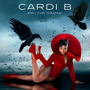 Pochette de AM I THE DRAMA? de Cardi B