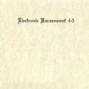 Pochette de Electronic Harassment 4–5 de Kevin Drumm