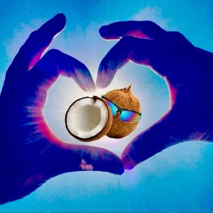 Pochette de Noix de Coco (Dimension Bonus Remix) de Salut c’est cool