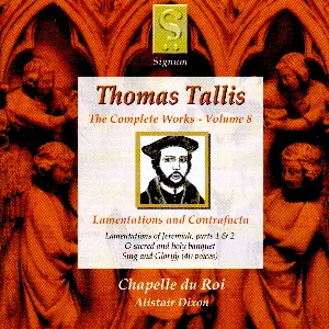 Pochette de The Complete Works: Volume 8 de Thomas Tallis