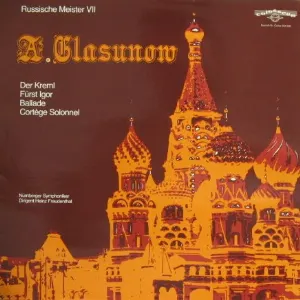 Pochette de Russische Meister VII: A. Glasunow de Alexander Glazunov - Nürnberger Symphoniker
