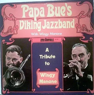 Pochette de A Tribute to Wingy Manone de Papa Bue’s Viking Jazzband