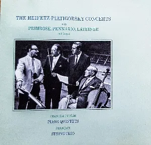 Pochette Franck & Dvořák: Piano Quintets / Françaix: String Trio