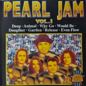 Pochette de Volume 1 - Live USA de Pearl Jam