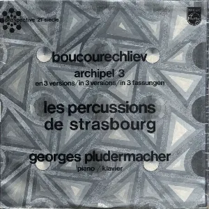 Pochette de Archipel 3 de Georges Pludermacher - Les Percussions de Strasbourg