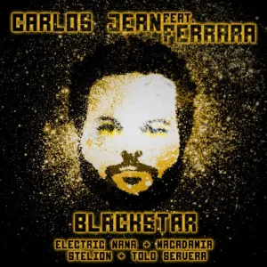 Pochette de Blackstar de Carlos Jean