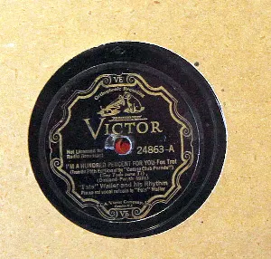 Pochette de I'm a Hundred Percent for You / You Fit Into the Picture de Fats Waller and His Rhythm