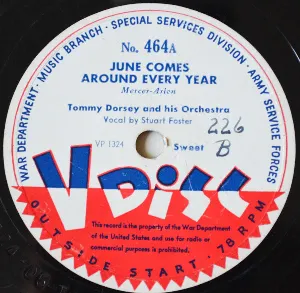 Pochette de June Comes Around Every Year / My Ideal de Tommy Dorsey and His Orchestra