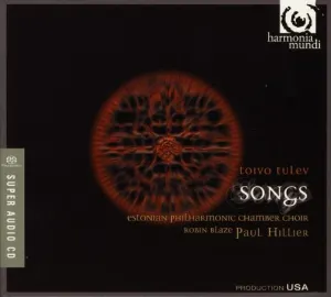 Pochette de Songs de Paul Hillier - Robin Blaze - Eesti Filharmoonia Kammerkoor