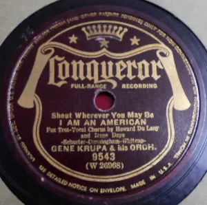Pochette de I Am an American / Moon Over Burma de Gene Krupa and His Orchestra