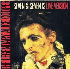 Pochette de Seven & Seven Is (live version) de Alice Cooper