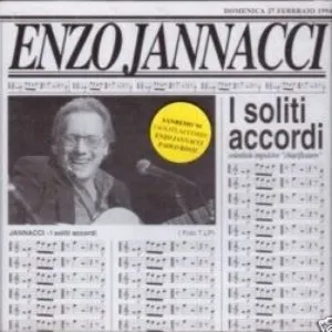 Pochette de I soliti accordi de Enzo Jannacci