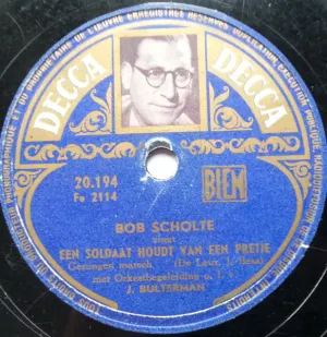 Pochette de Schatje wanneer gaan we trouwen / Een soldaat houdt van een pretje de Bob Scholte