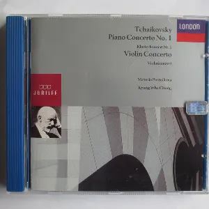 Pochette de Piano Concerto No. 1 / Violin Concerto de Viktoria Postnikova - Pyotr Ilyich Tchaikovsky - Kyung Wha Chung