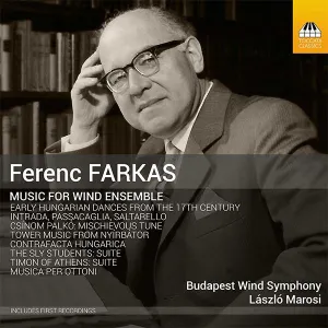 Pochette de Music for Wind Ensemble de Ferenc Farkas