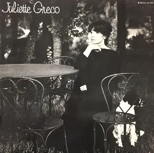 Pochette Juliette Greco chante Maurice Fanon