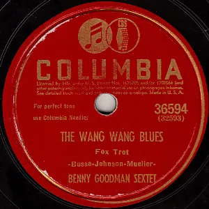 Pochette de The Way You Look Tonight / The Wang Wang Blues de The Benny Goodman Sextet