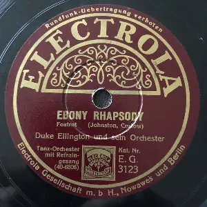 Pochette Ebony Rhapsody / I Met NY Waterloo