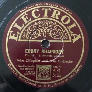 Pochette de Ebony Rhapsody / I Met NY Waterloo de Duke Ellington and His Orchestra