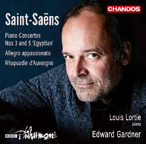 Pochette Piano Concertos nos. 3 and 5 “Egyptian” / Allegro appassionato / Rhapsodie d’Auvergne
