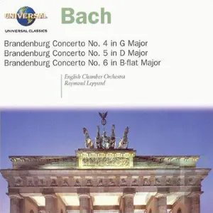 Pochette Brandenburg Concertos no. 4 in G major / no. 5 in D major / no. 6 in B-flat major