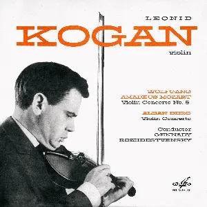Pochette de Mozart: Violin Concerto no. 5 / Berg: Violin Concerto de Tchaikovsky Symphony Orchestra - Gennady Rozhdestvensky - Wolfgang Amadeus Mozart - Alban Berg