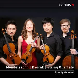 Pochette de String Quartets de Felix Mendelssohn - Antonín Dvořák