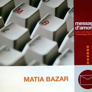 Pochette de Messaggio d'amore de Matia Bazar