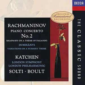Pochette Piano Concerto no. 2 / Rhapsody on a Theme of Paganini / Variations on a Nursery Theme
