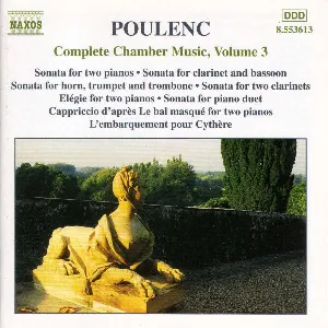 Pochette Complete Chamber Music, Volume 3