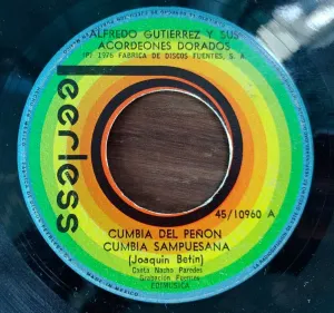 Pochette de Cumbia del peñon / Cumbia del tamborin de Alfredo Gutiérrez