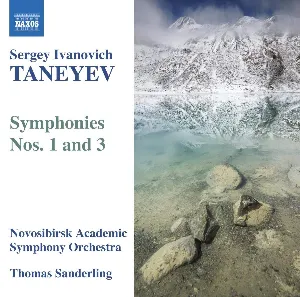Pochette de Symphonies nos. 1 and 3 de Thomas Sanderling - Sergei Taneyev