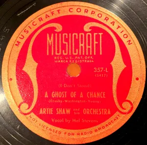 Pochette de (I Don't Stand) A Ghost of a Chance / Let's Walk de Artie Shaw and His Orchestra
