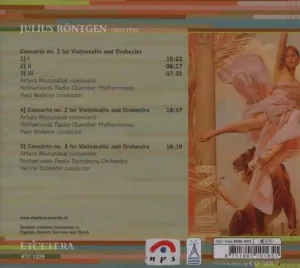 Pochette de Complete Cello Concertos de Paul Watkins - Julius Röntgen