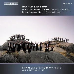 Pochette de Ouvertura appassionata / Rondo amaroso / Divertimento no. 1 / Siljuslåtten de Ole Kristian Ruud - Stavanger Symfoniorkester - Harald Sæverud