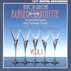 Pochette de Sämtliche Bläserquintette, Volume 1 (Albert Schweitzer Quintett) de Antoine Reicha
