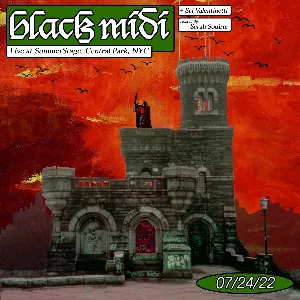 Pochette de 2022‐07‐24: Central Park, New York, NY, USA de black midi