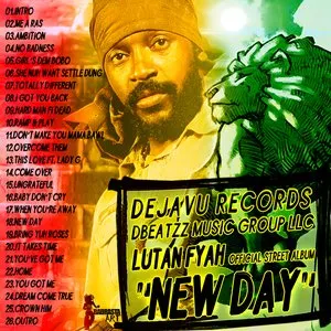 Pochette de New Day de Lutan Fyah