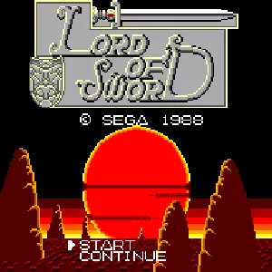 Pochette de Lord of the Sword de SEGA