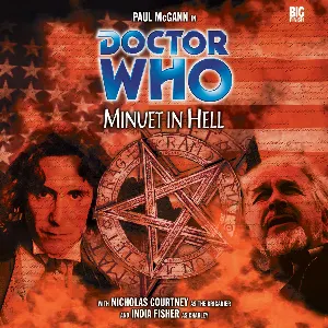 Pochette de Doctor Who: Minuet in Hell de Nicholas Briggs - Nicholas Courtney - Helen Goldwyn - Barnaby Edwards - Alistair Lock - Paul McGann - Gary Russell - India Fisher