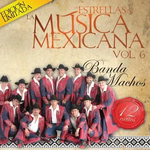 Pochette de Las estrellas de la música mexicana de Banda Machos