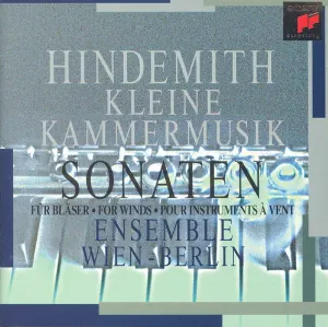 Pochette de Kleine Kammermusik / Sonaten for Winds de Paul Hindemith