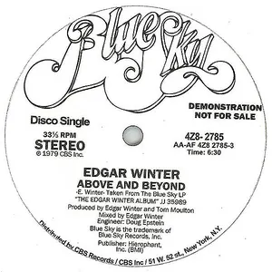 Pochette de Above and Beyond de Edgar Winter