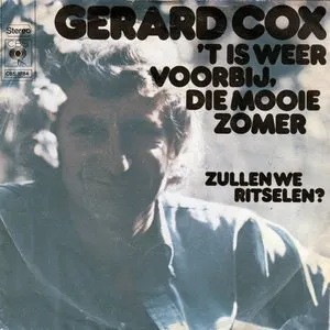 Pochette de ’t Is weer voorbij die mooie zomer de Gerard Cox