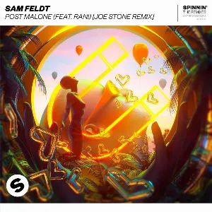 Pochette de Post Malone (Joe Stone remix) de Sam Feldt