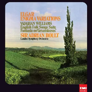 Pochette Elgar: Enigma Variations / Vaughan Williams: English Folk Songs Suite / Fantasia on 