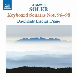 Pochette de Keyboard Sonatas, nos. 96–98 de Padre Antonio Soler