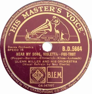 Pochette de Hear My Song, Violetta / You Are My Heart's Delight de Glenn Miller and His Orchestra
