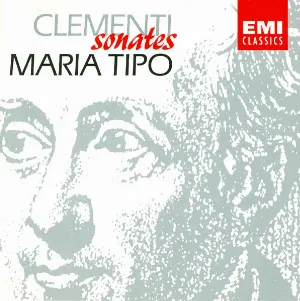Pochette de Sonates de Muzio Clementi - Maria Tipo