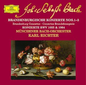 Pochette Brandenburgische Konzerte nos. 1-3